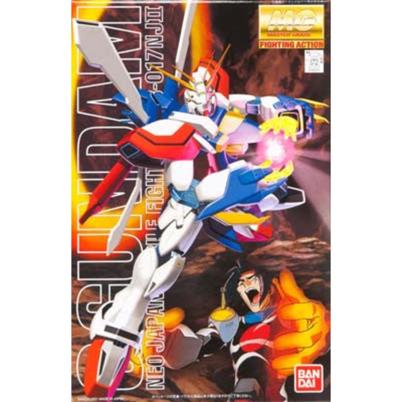BANDAI 106042 GF13-017NJ II God Gundam MG Model Kit, from "G Gundam"