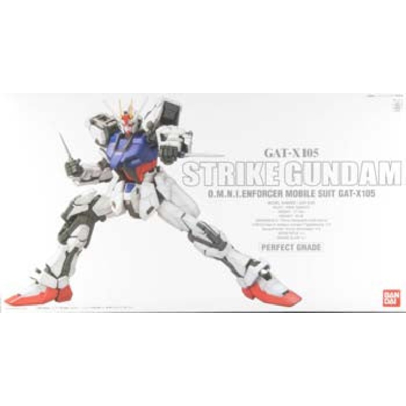 BANDAI 131413 1/60 GAT-X105 Strike Gundam PG Model Kit