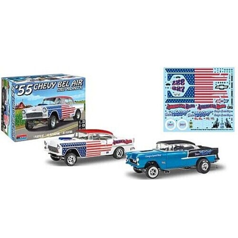 REVELL 14519 1/24 1955 Chevy Bel Air Street Machine 2N1