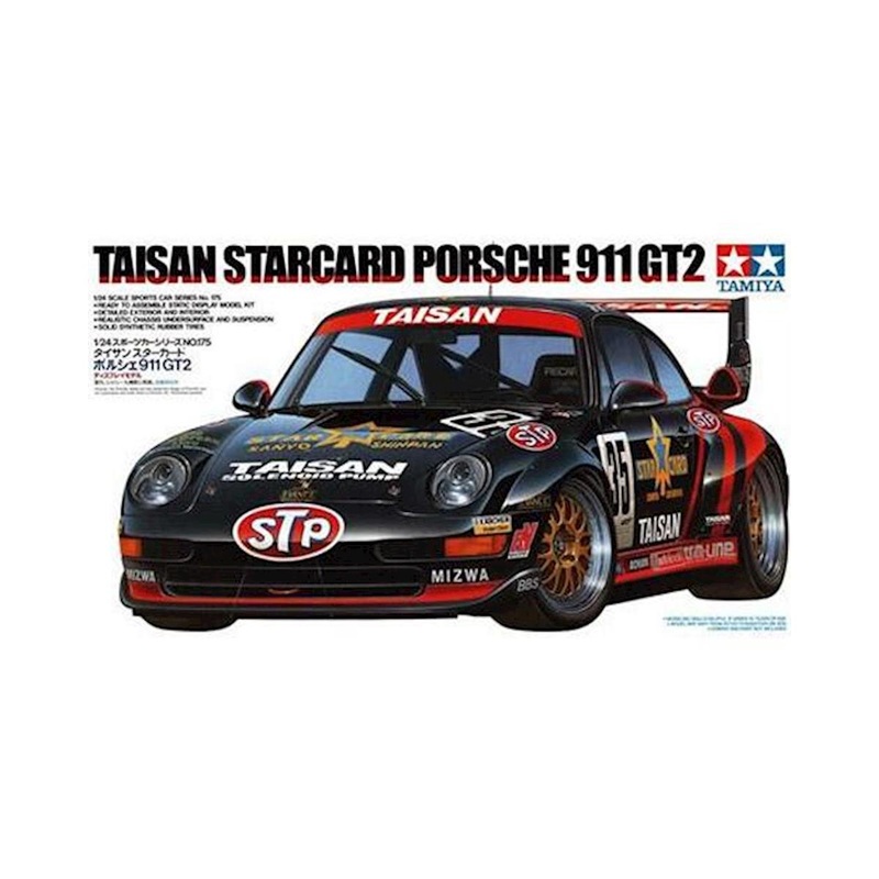 TAMIYA 24175 1/24 Taisan StarCard Porsche 911 GT2 Model Kit