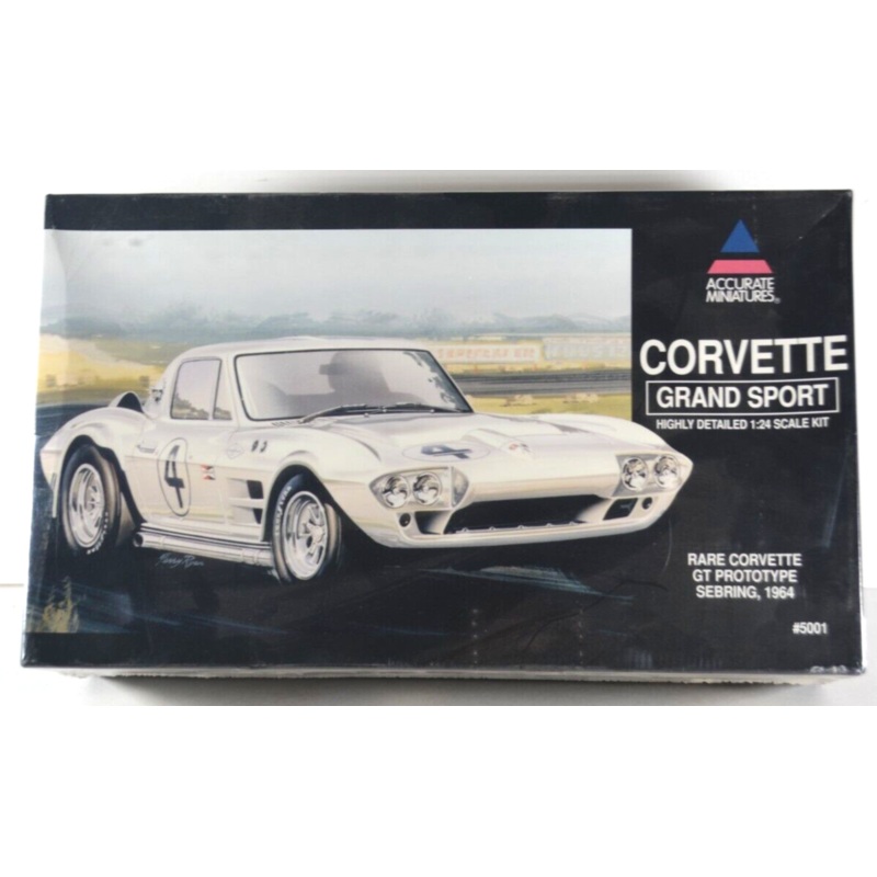 ACCURATE MINIATURES 5001 1/24  Corvette Grand Sport Sebring 1964
