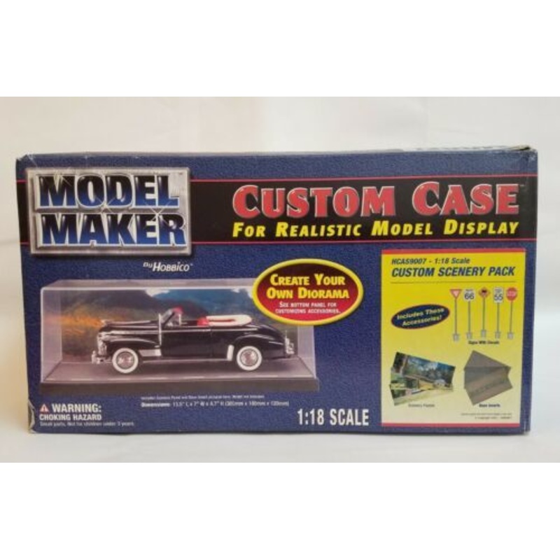 HOBBICO HCAS9007 Custom Case 1/18 Scale Display