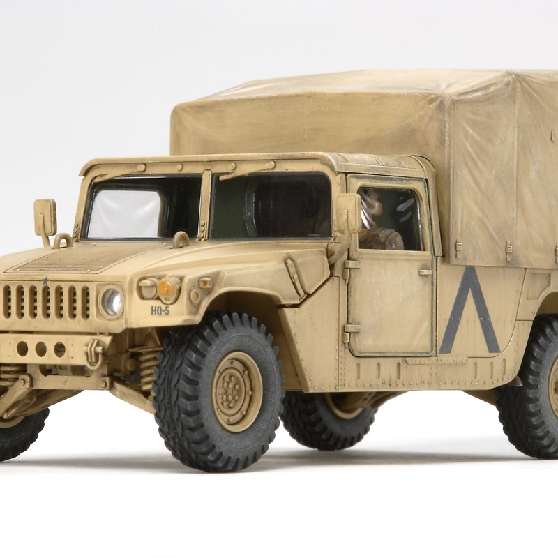 TAMIYA 32563 US Modern 4x4 Humvee Cargo Vehicle