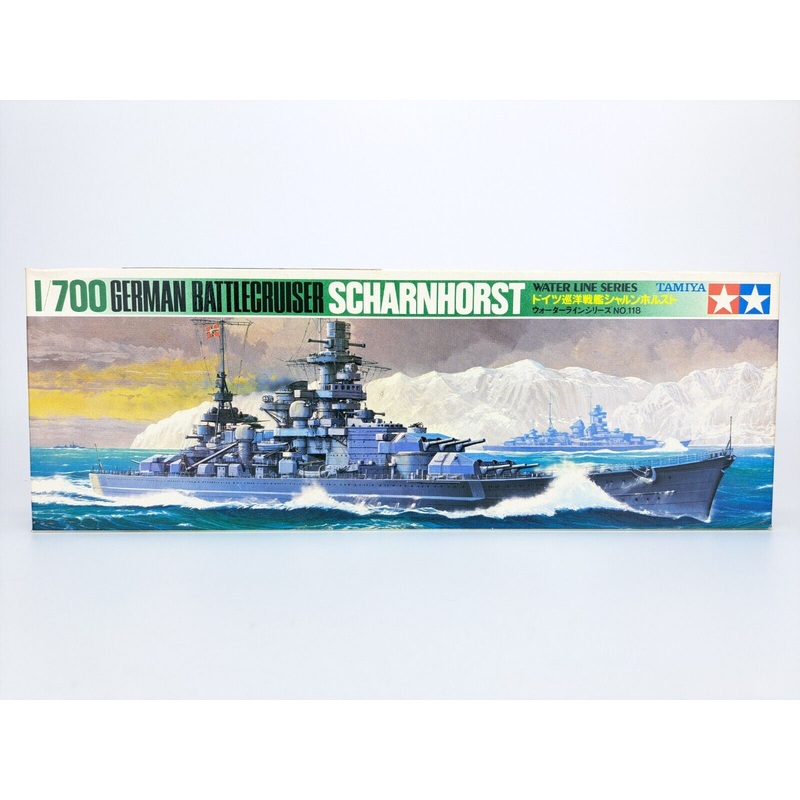 TAMIYA WLB118700 1/700 Scharnhorst German Battlecruiser