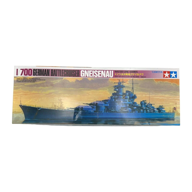 TAMIYA WLB120 1/700 German Gneisnau Battlecruiser