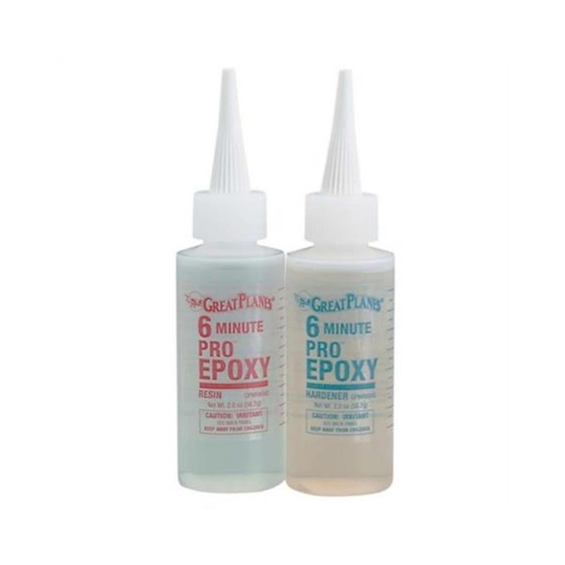 GREAT PLANES GPMR6042 Pro Epoxy 6-Minute Formula 4 oz