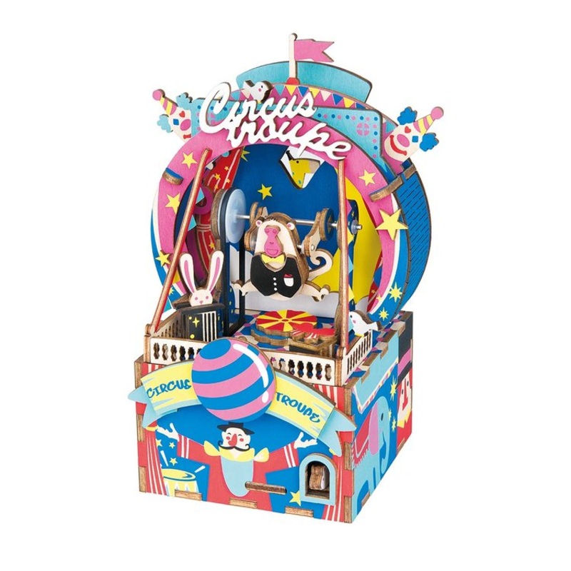 ROBOTIME AMD41 DIY Music Box; Amusement Park