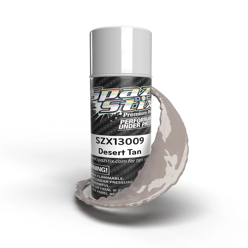 SPAZ STIX 13009 DESERT TAN AEROSOL PAINT, 3.5OZ CAN