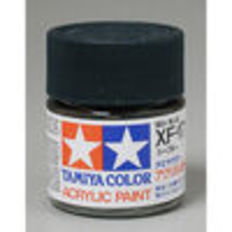 TAMIYA 81317 Acrylic XF17 Flat, Sea Blue