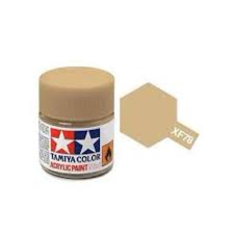 TAMIYA 81778 XF-78 Acrylic Mini Wooden Deck Tan 1/3 oz