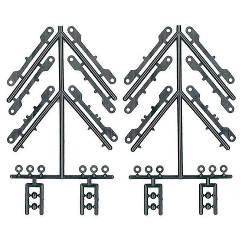 ASSOCIATED 31010 Arm Mount Shims Balls Wheelbase Shims TC4