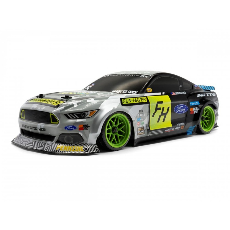HPI 120094 RS4 Sport 3 Drift VGJR Fun Haver Ford Mustang, V2, Ready To Run with Battery & Charger