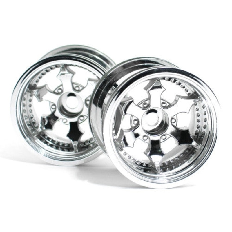 HPI 3082 Spike Truck Wheel Shiny Chrome