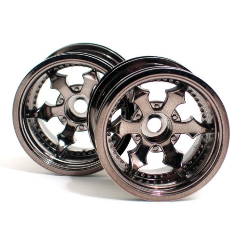HPI 3084  Spike Truck Wheel Black Chrome