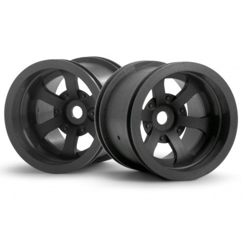 HPI 3086  Scorch 6-Spoke Wheel Gunmetal