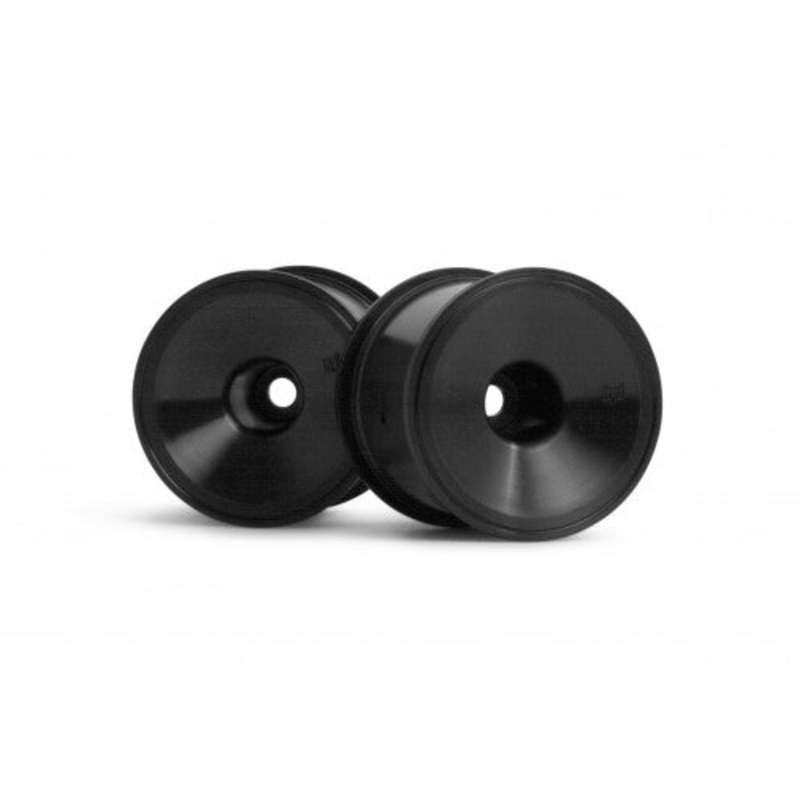 HPI 3091 Dish Wheel Black 2.2