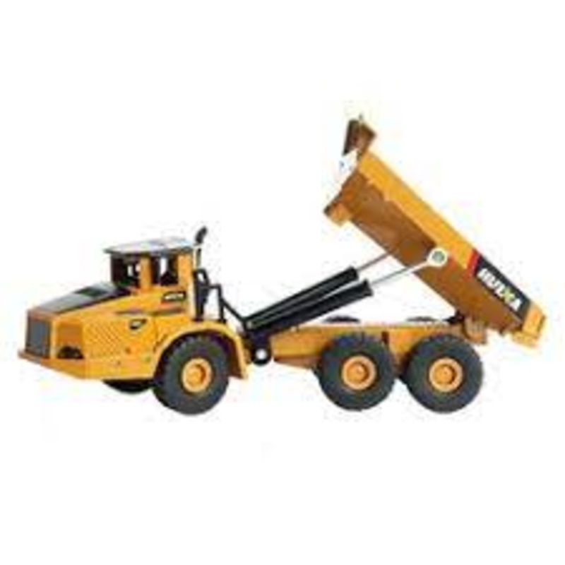 HUINA 1712 1/50 Static Alloy Dump Truck