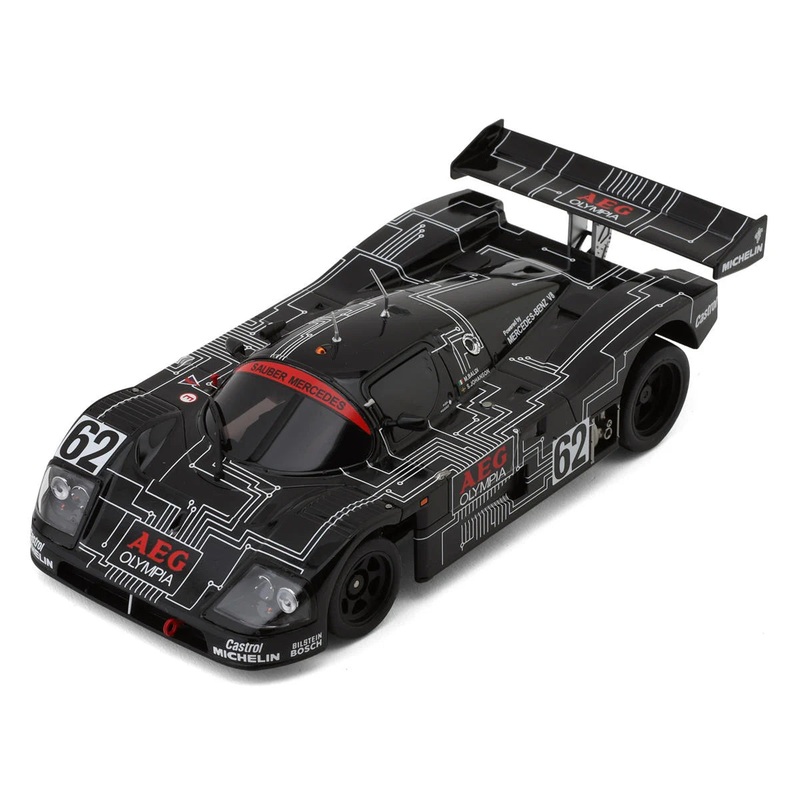 KYOSHO 32353AG MR-03 RWD Mini-Z ReadySet w/Sauber Mercedes Group C Rennsportwagen C9 Body (Black) w/KT-531P 2.4GHz Radio