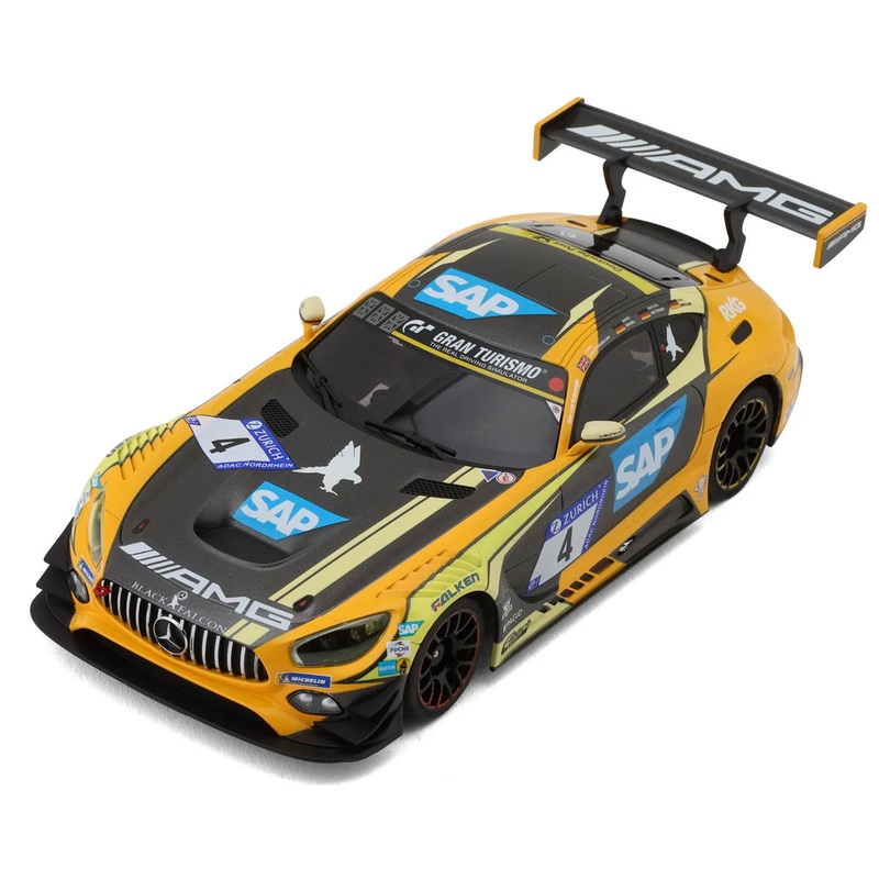 KYOSHO 32355YBK Mini-Z MR-03 RWD ReadySet w/Mercedes-AMG GT3 No.5 24H Nurburgring 2018 Body & KT-531P