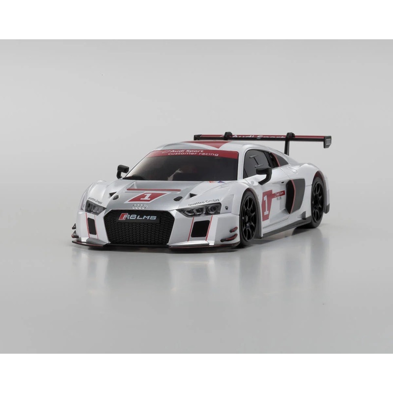KYOSHO 32357AS MR-04 RWD Mini-Z ReadySet w/Audi R8 LMS Body (White) w/KT-531P 2.4GHz Radio
