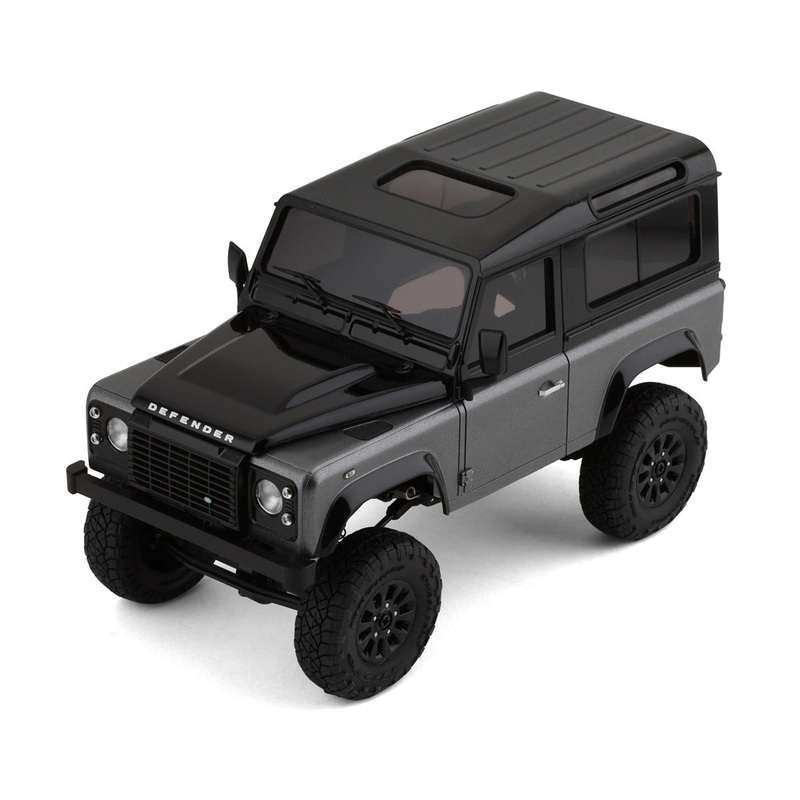 KYOSHO 32526GM MX-01 Mini-Z 4X4 Readyset w/Land Rover Defender 90 Body (Grey) & 2.4GHz Radio