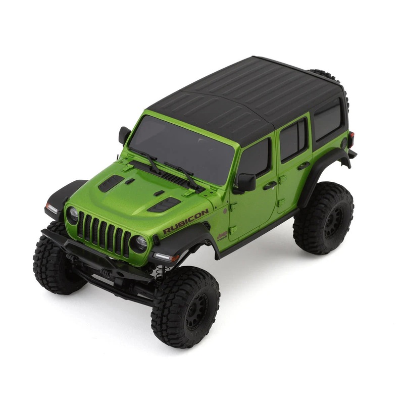 KYOSHO 32536GR MX-01 Mini-Z 4X4 Readyset w/Jeep Wrangler Unlimited Rubicon Body (Mojito) & 2.4GHz Radio