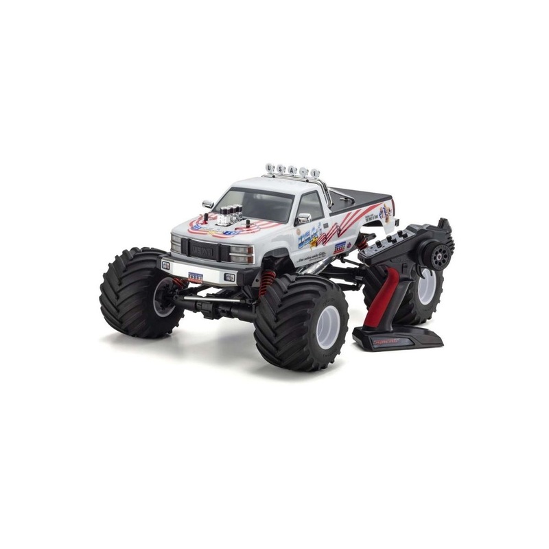 KYOSHO 33155D USA-1 Nitro 1/8 Scale Radio Controlled Monster Truck w/ .25 Engine