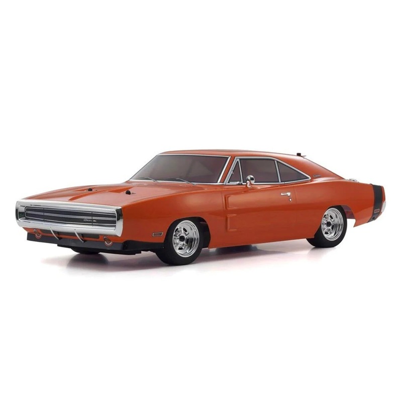 KYOSHO 34417T1C EP Fazer Mk2 FZ02L 1970 Dodge Charger ReadySet (Hemi Orange)