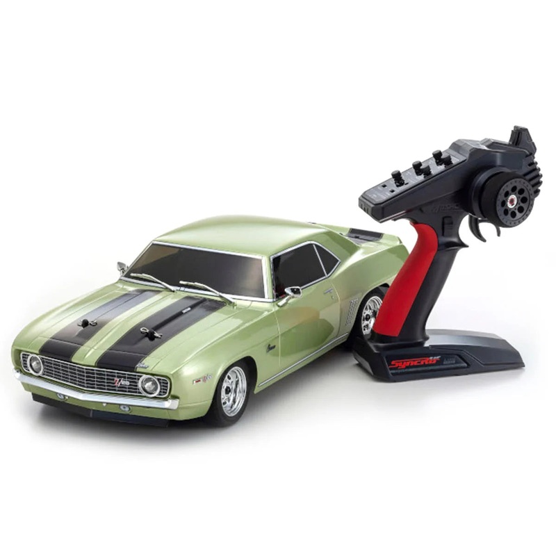 KYOSHO 34418T2 Fazer Mk2 FZ02 1969 Chevy Camaro Z/28 ReadySet (Frost Green) w/Syncro KT-231P 2.4GHz Radio