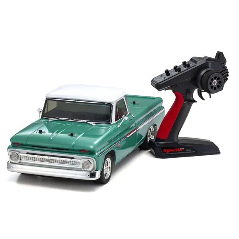 KYOSHO 34435T1 EP Fazer Mk2 FZ02L 1966 Chevy Fleetside ReadySet (Green) w/Syncro KT-231P+