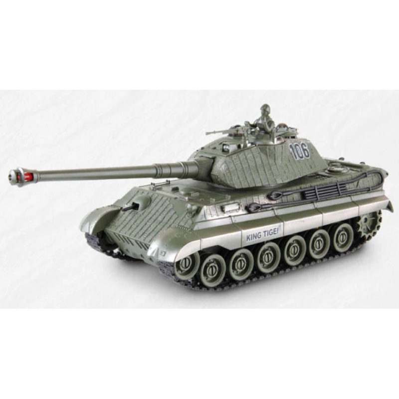 RC PRO 99865 1:28 R/C BATTLE TANK KING TIGER VS BUNKER