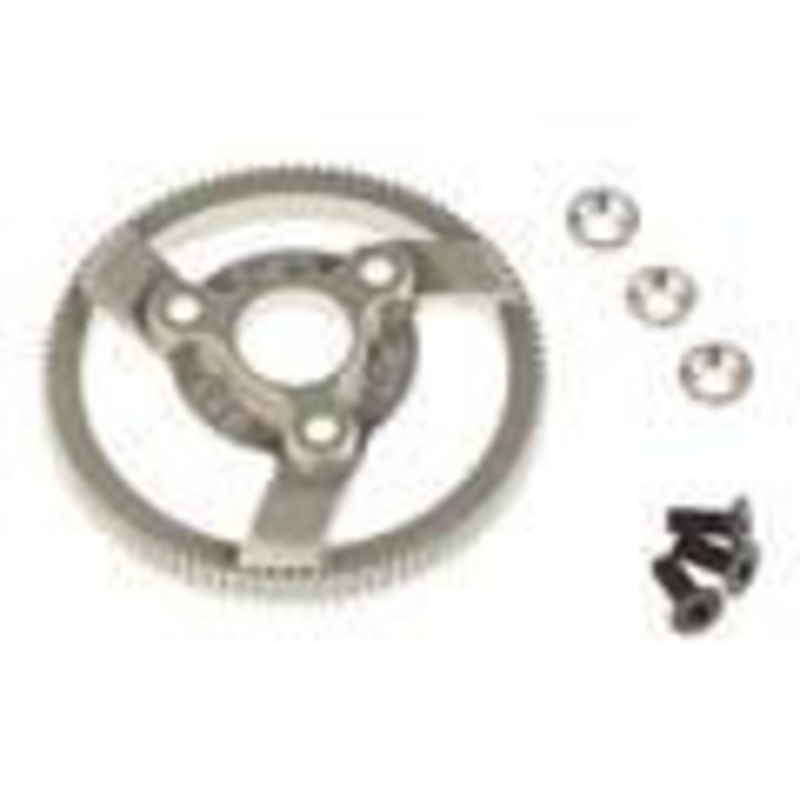 HOT RACING TE890H Hard Anodized 90T 48P Aluminum Spur Gear