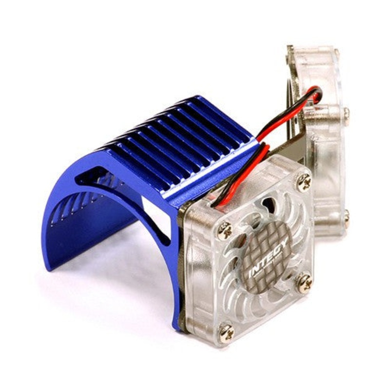 INTEGY 2961BLUE Twin Motor Cooling Fan + Heatsink 540/550