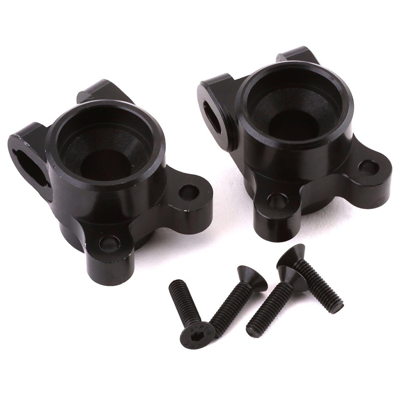 JCONCEPTS 2862-2 B6.2 Aluminum Rear Hub Carriers Black