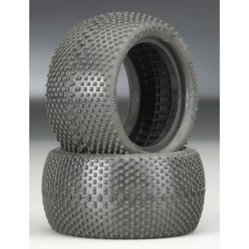 JCONCEPTS 3002-02 Double Dee's Rear Buggy Tire Green 2.2 (2)