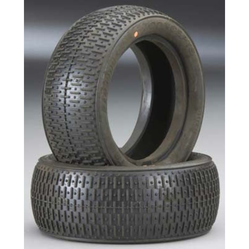 JCONCEPTS 3016-04 Bar Codes 2.2 1/10 Buggy Tire Rear Orange (2)