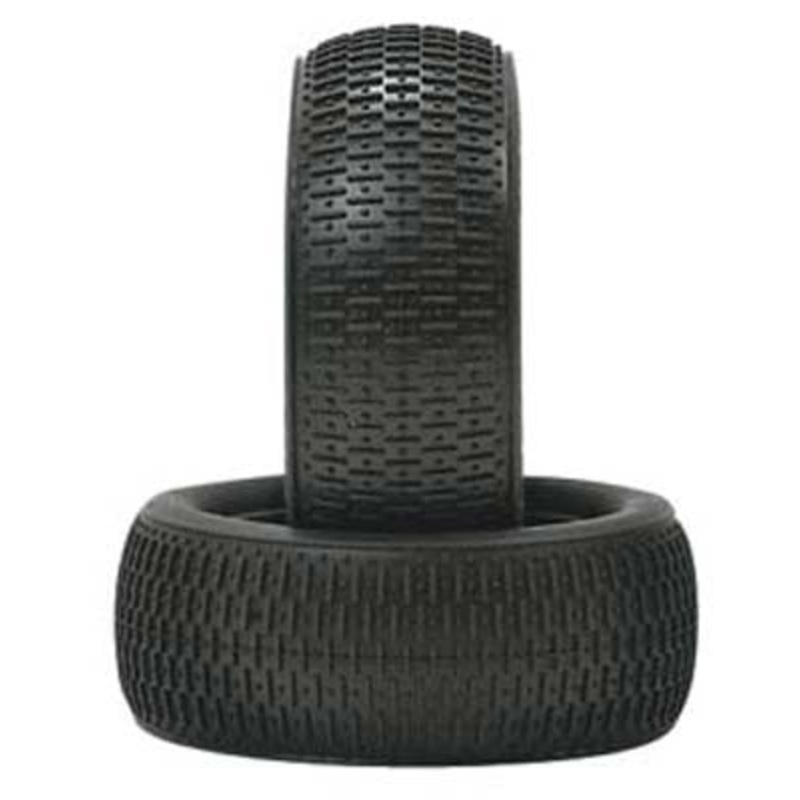 JCONCEPTS 3020-01 Bar Codes 2.2 1/10 4WD Tire Fr Blue (2)