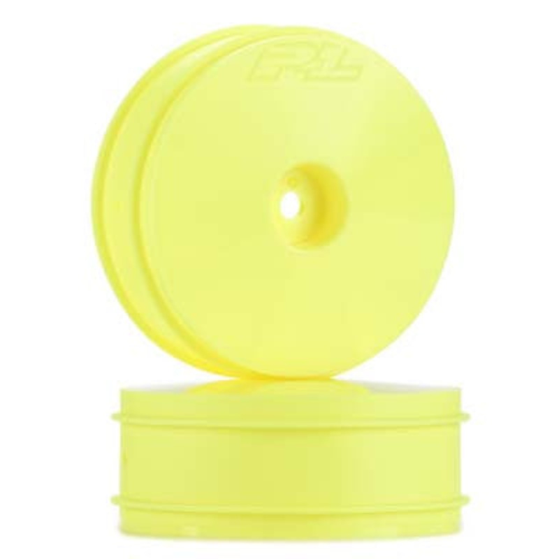 PROLINE 2750-02 Velocity VTR 2.4 2WD Hex Front Yellow Wheels *DISC*