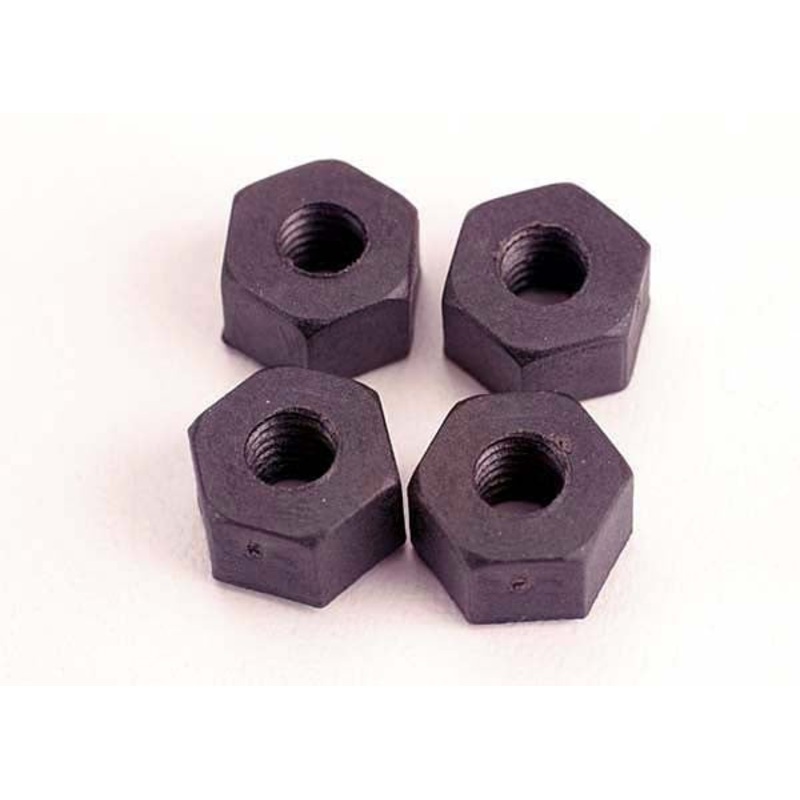 TRAXXAS 2747 5mm nylon wheel nuts (4)