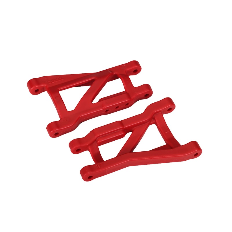 TRAXXAS 2750L Suspension arms, red, rear (left & right), heavy duty (2)