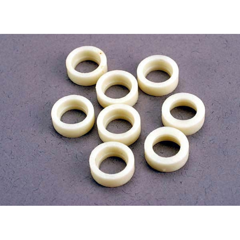 TRAXXAS 2769 Bearing adapters (8) (allows use of lighter 5x8mm bearings in place of 5x11mm bearings)