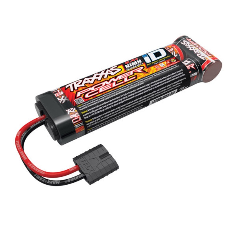 TRAXXAS 2923X Battery Power Cell, 3000mAh NiMH 7C flat 8.4V