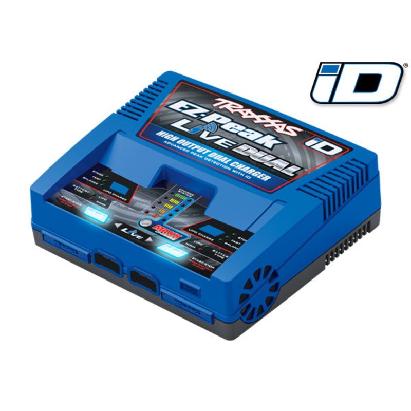 TRAXXAS 2973 EZ-Peak Live Multi-Chemistry Battery Charger w/Auto iD 4S / 26A / 200W