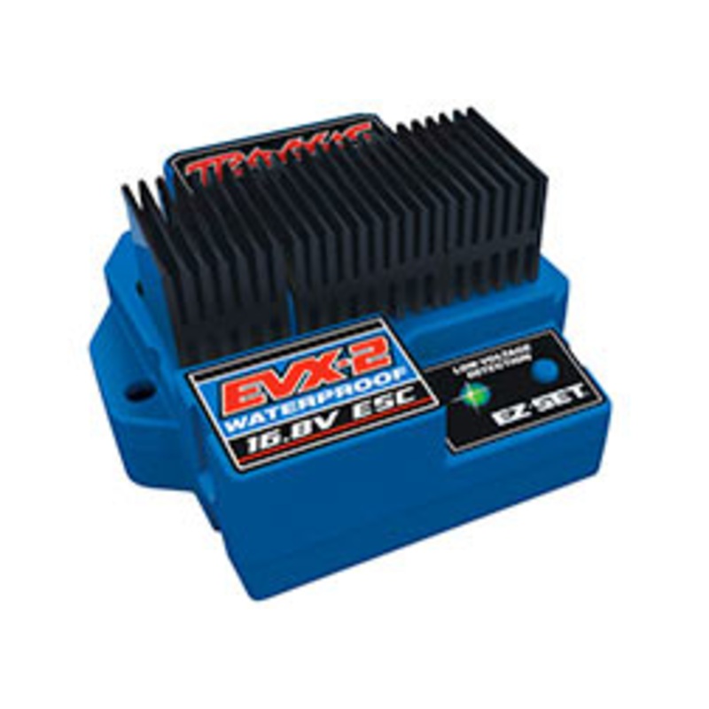 TRAXXAS 3019R EVX-2 Electronic Speed Control (land version, low-voltage detection, fwd/rev)