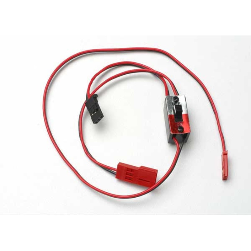 TRAXXAS 3034 Wiring Harness for RX Power Pack Traxxas nitro vehicles (includes on/off switch and charge jack)