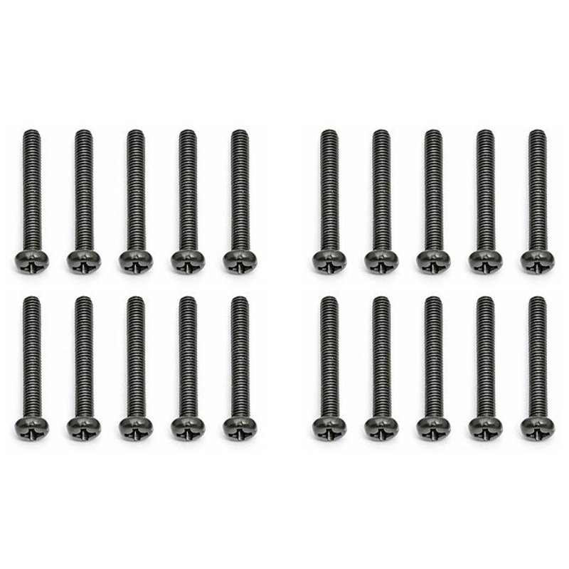 ASSOCIATED 25650 Button Head Phillips Screw 3x20mm (20)