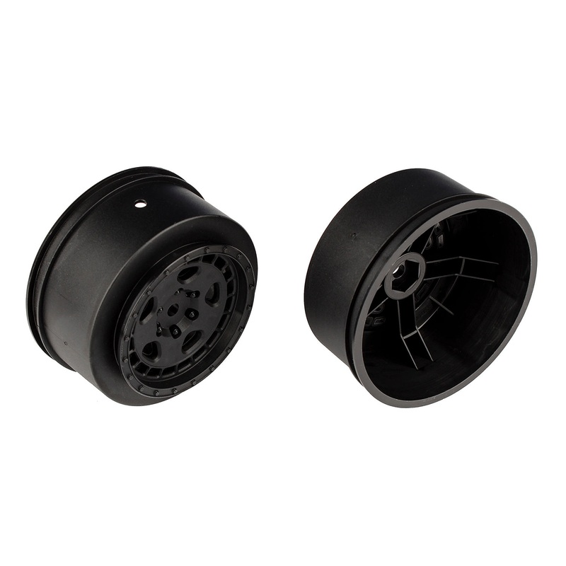 ASSOCIATED 25849 Fifteen52 Turbomac HD Wheels, 2.2"/3.0", +3mm offset, black
