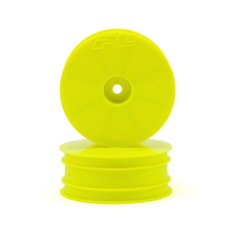 PROLINE 2735-02 Velocity 2.2 Hex Fr Yellow Wheels w/12mm Hex