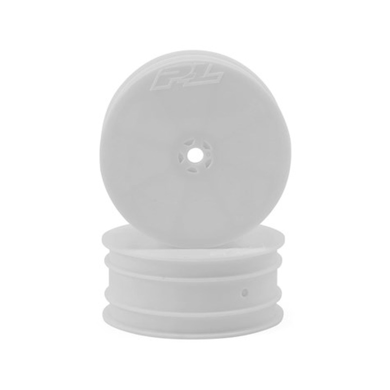 PROLINE 2768-04 Velocity VTR 2.2" 4WD Front Buggy Wheels (2) (White) (B64) w/12mm Hex