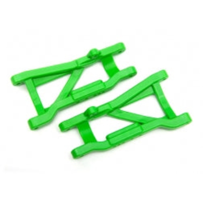 TRAXXAS 2555G Suspension arms, rear (green) (2) (heavy duty, cold weather material)